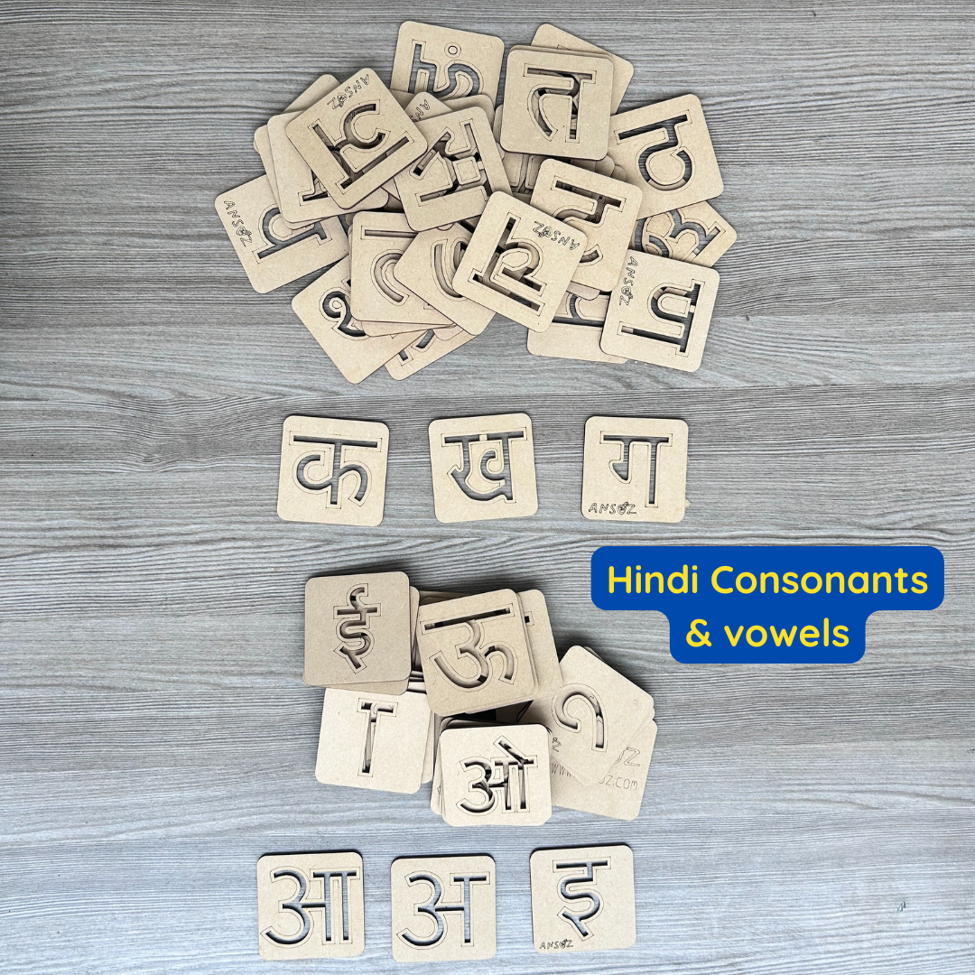 hindi vowels and consonants
