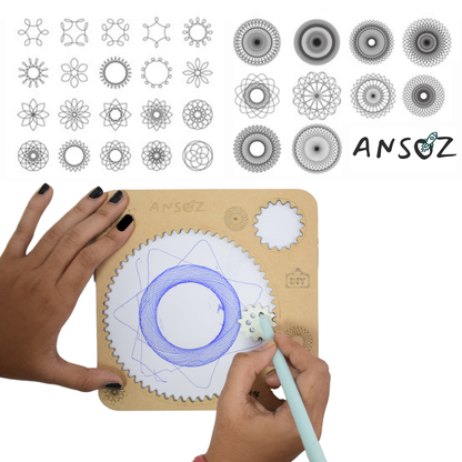 Spirograph Art Activity Kit