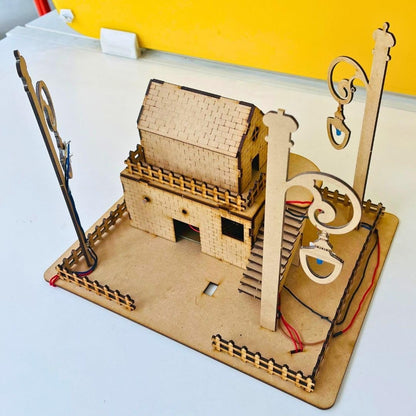 LDR-Based Night Lamp Activation System DIY Electronic Kit | Ansoz