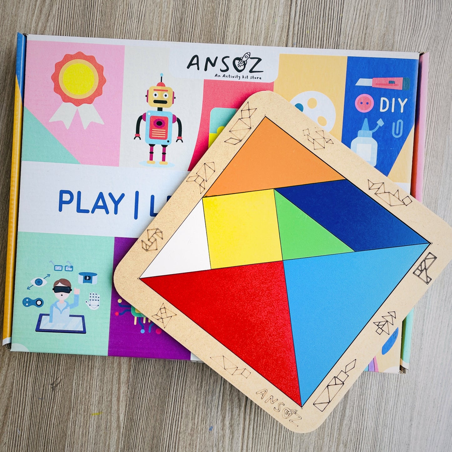 Shapes of Shape Kit - Little Creators Meet Visual Skills | Ansoz