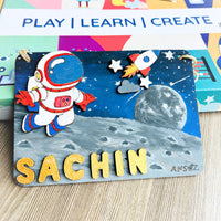 Customized wooden name plates