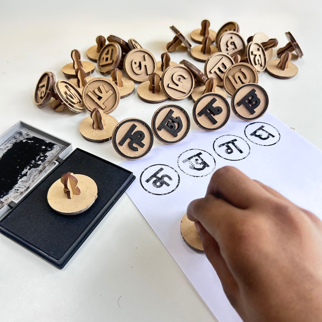 alphabet stamp set