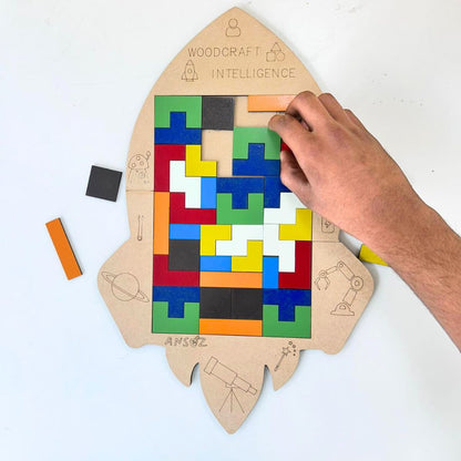 Shapegrid puzzle kit | Ansoz