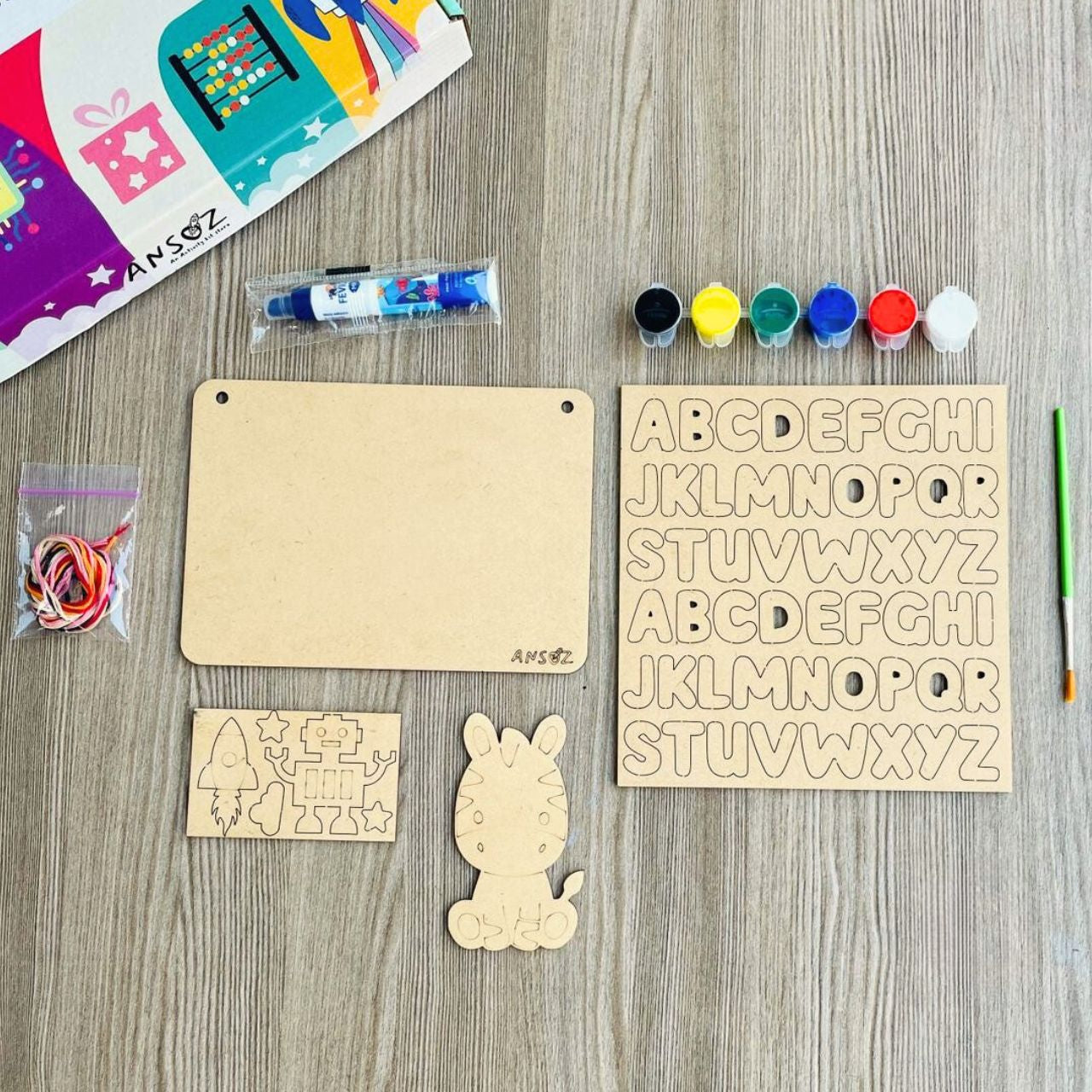 Personalized Wooden Name Plates - Fun DIY for Kids