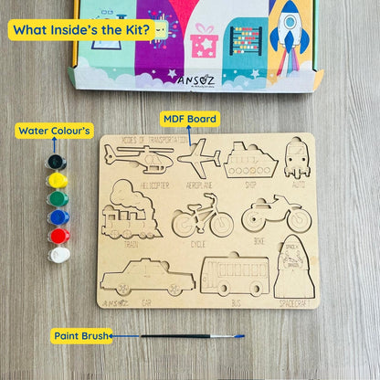modes of transport for kids and educational kit