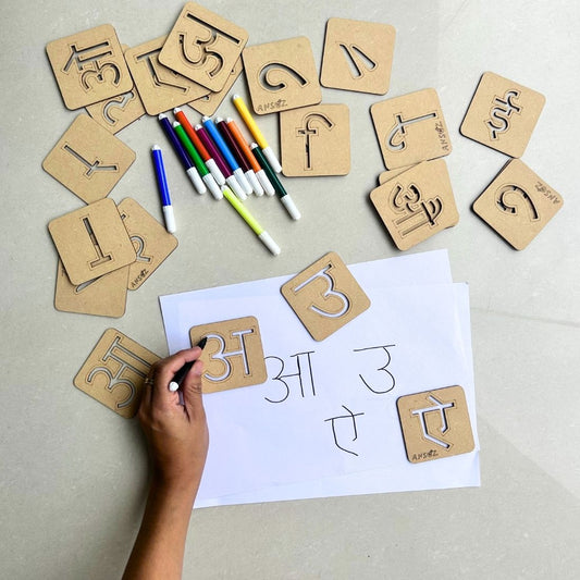 hindi alphabet vowels