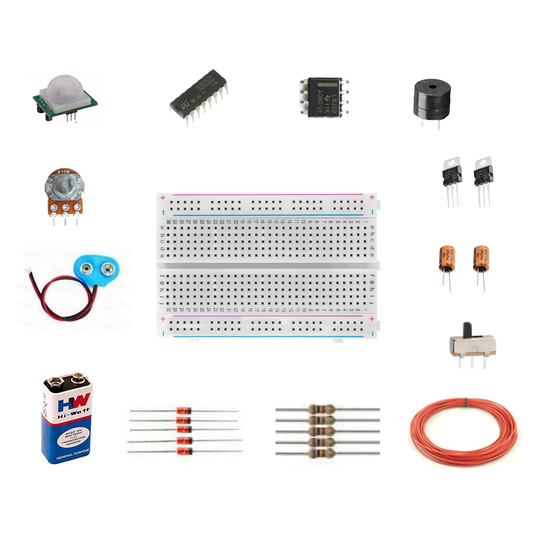 Motion Sensing Alarm DIY Electronic Kit