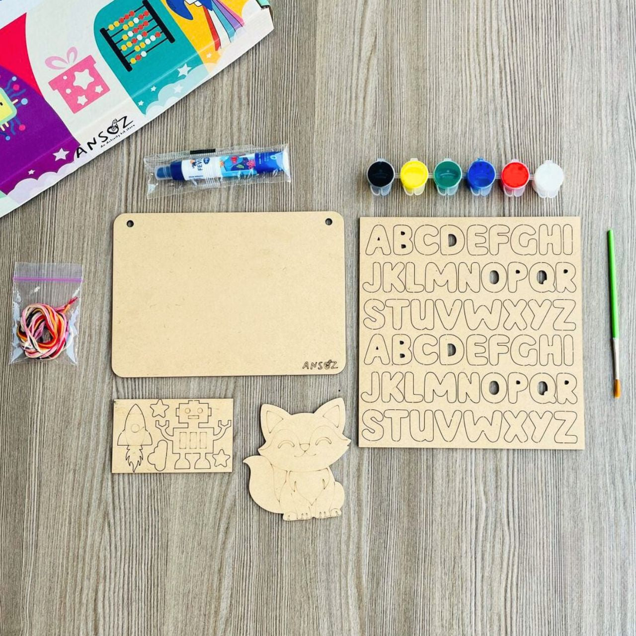 Personalized Wooden Name Plates - Fun DIY for Kids