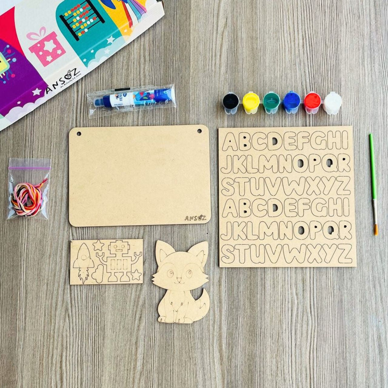 Personalized Wooden Name Plates - Fun DIY for Kids