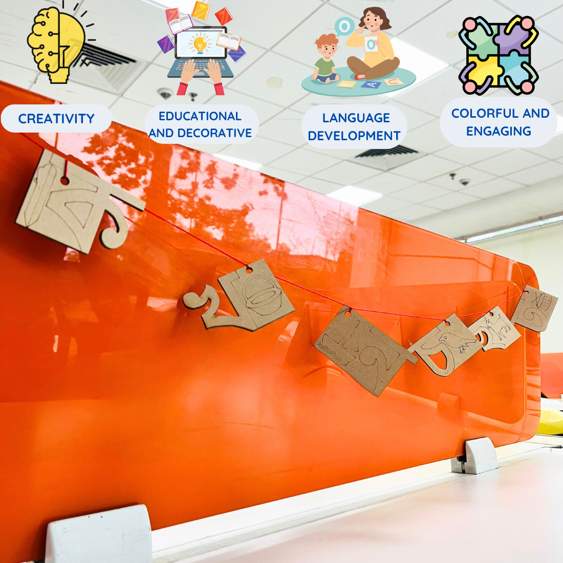 wooden alphabet letters