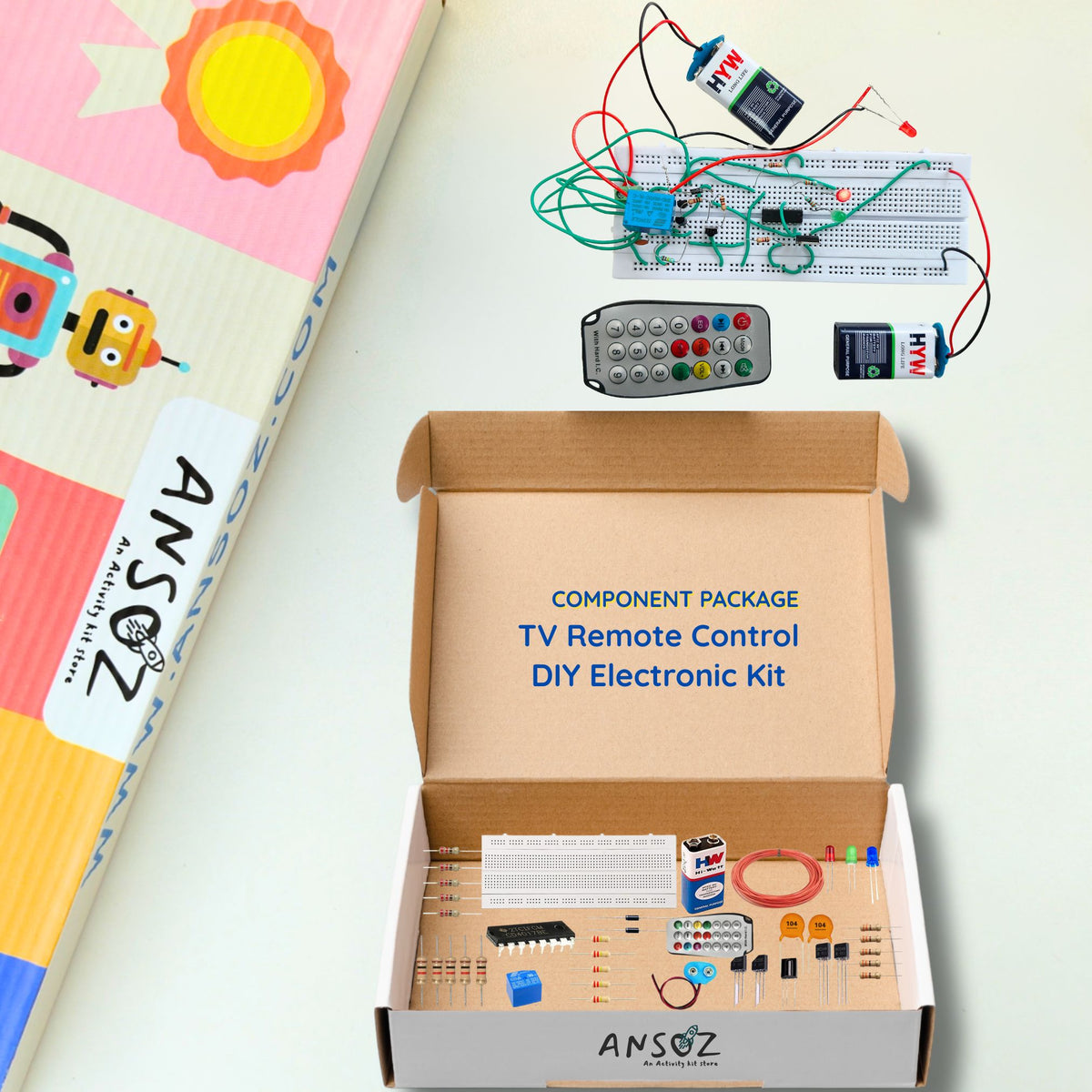 Simple Custom Tv Remote DIY TV Remote Control Kit – Build Your Own Smart TV Remote Easily – Ansoz