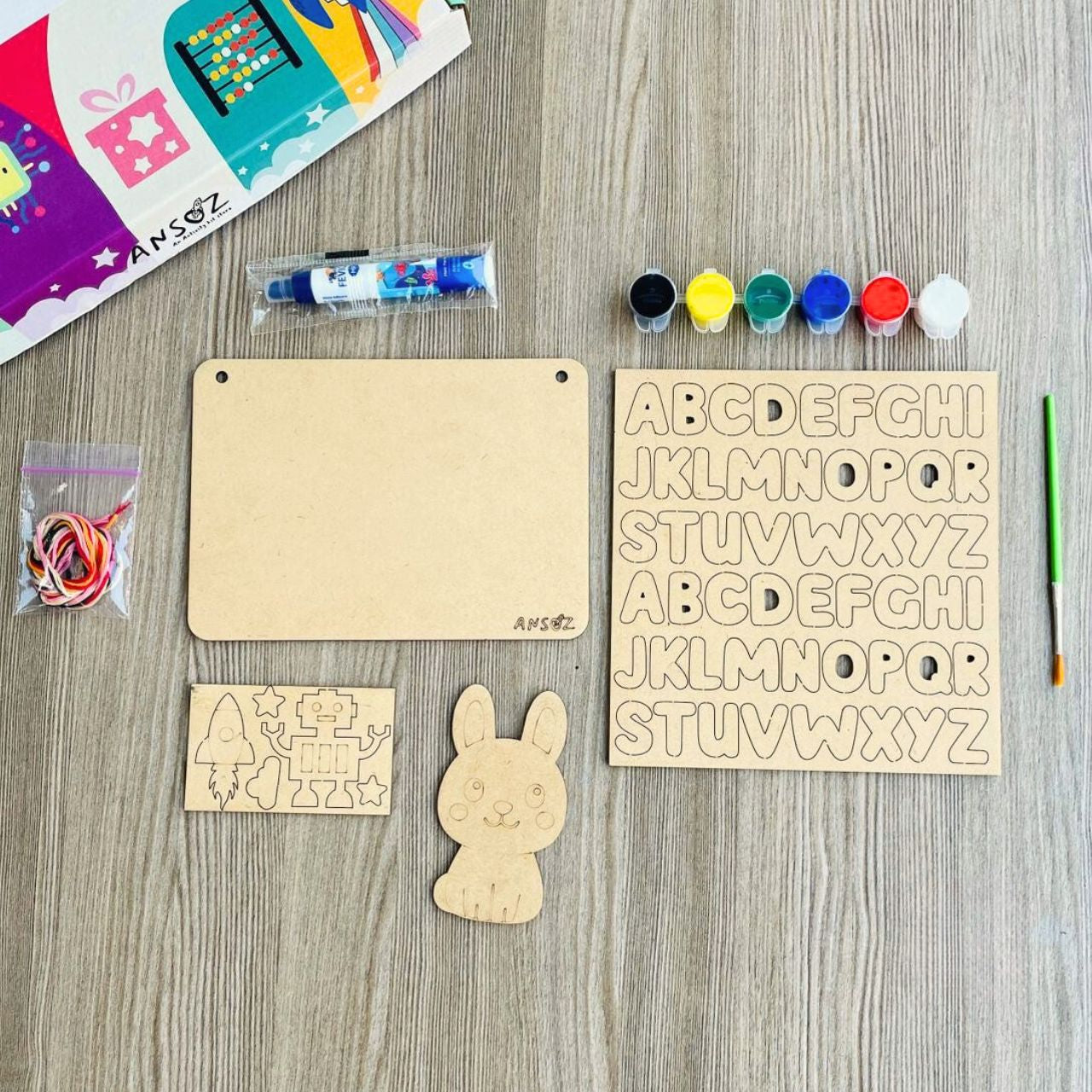 Personalized Wooden Name Plates - Fun DIY for Kids