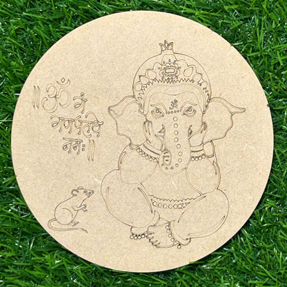 ganesh mandala art