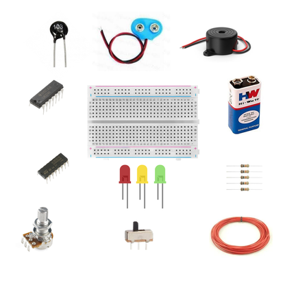 Fire alarm system Electronic Project Diy Kit