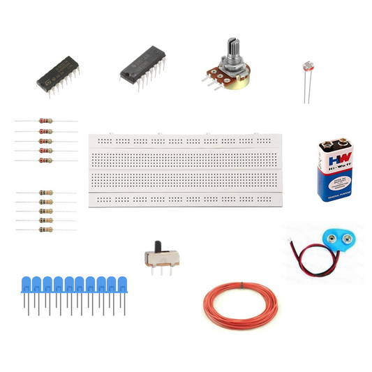 LDR-Based Night Lamp Activation System DIY Electronic Kit