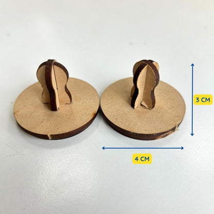 Assamese Alphabet Wooden Stamp Set for Kids