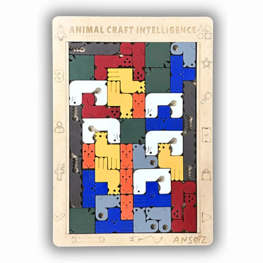 Wooden Animal Puzzle