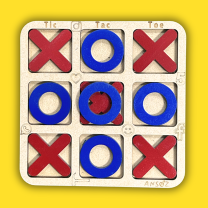 Tic Tac Toe Activity Kit - Classic Family Game