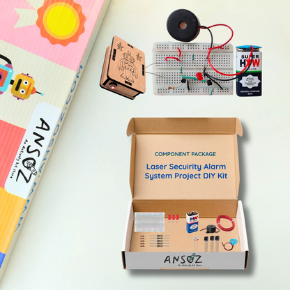 Laser Security System DIY Kit | Science Working Model for Kids 10+