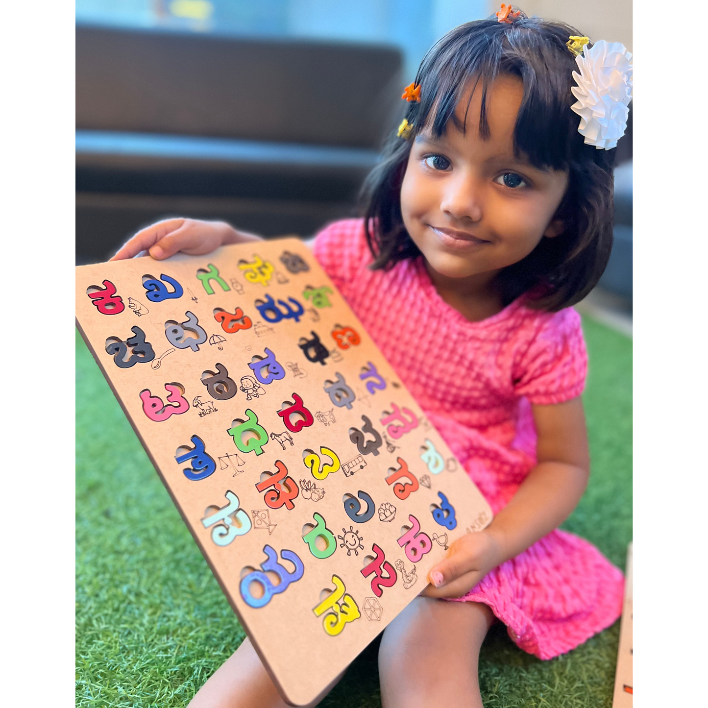 Introductory Kannada Alphabet Interactive Kit for Toddler