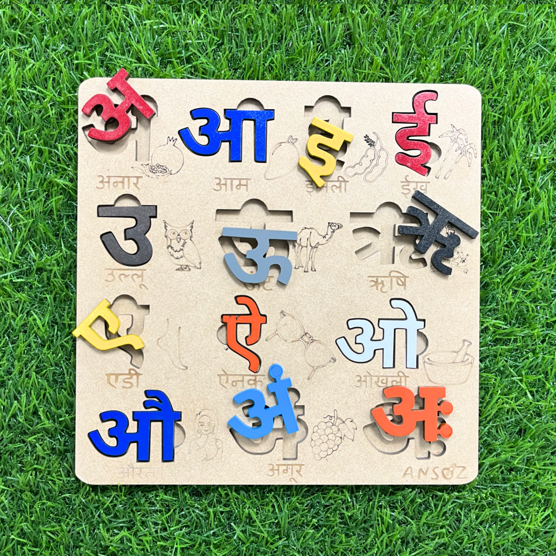 Hindi Alphabet Learning Kit for Toddlers