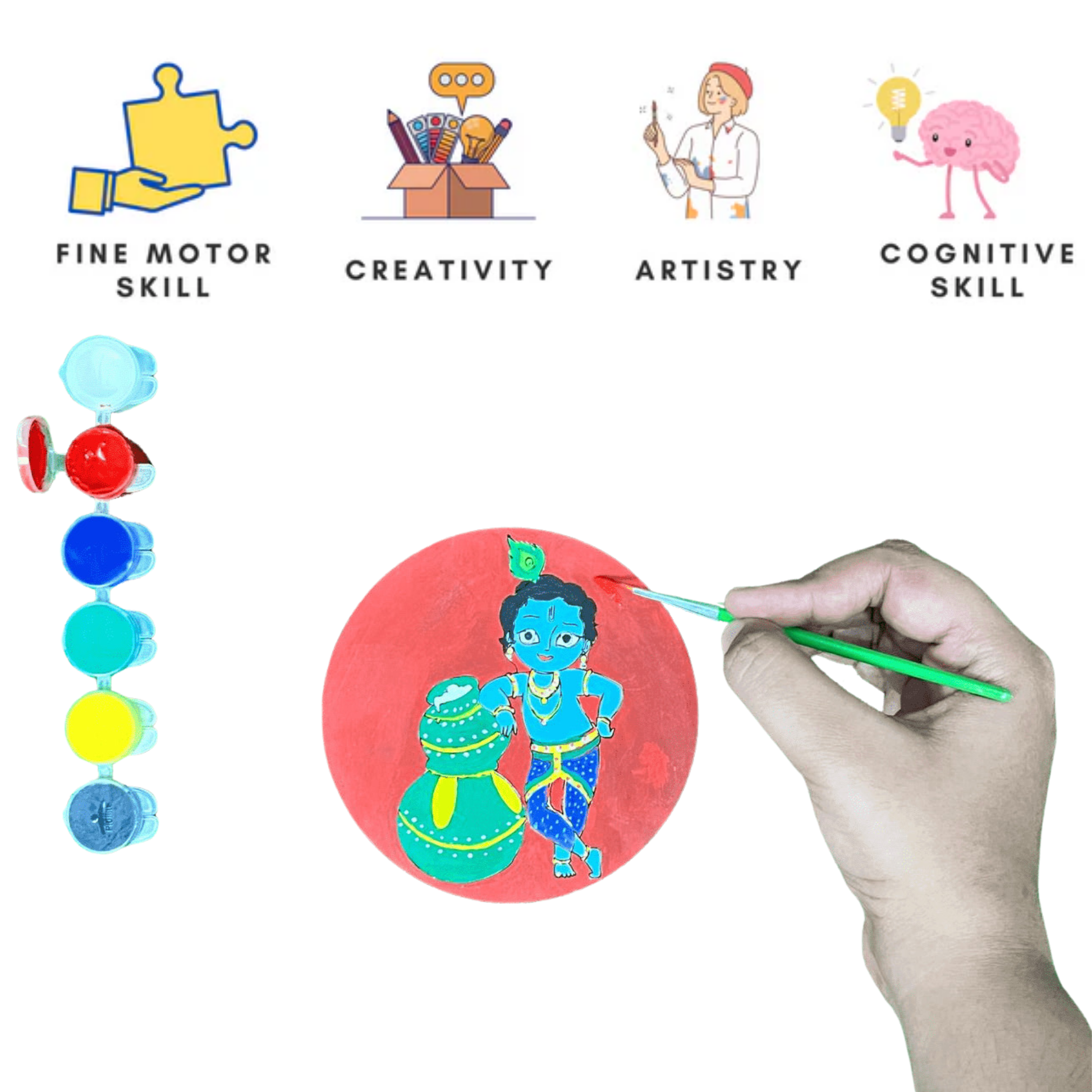 Educational Krishna Art Toy