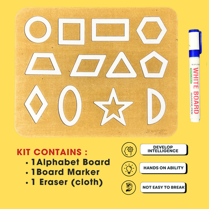 Shapes & Pattern Writing Practice Introductory Kit for Toddlers