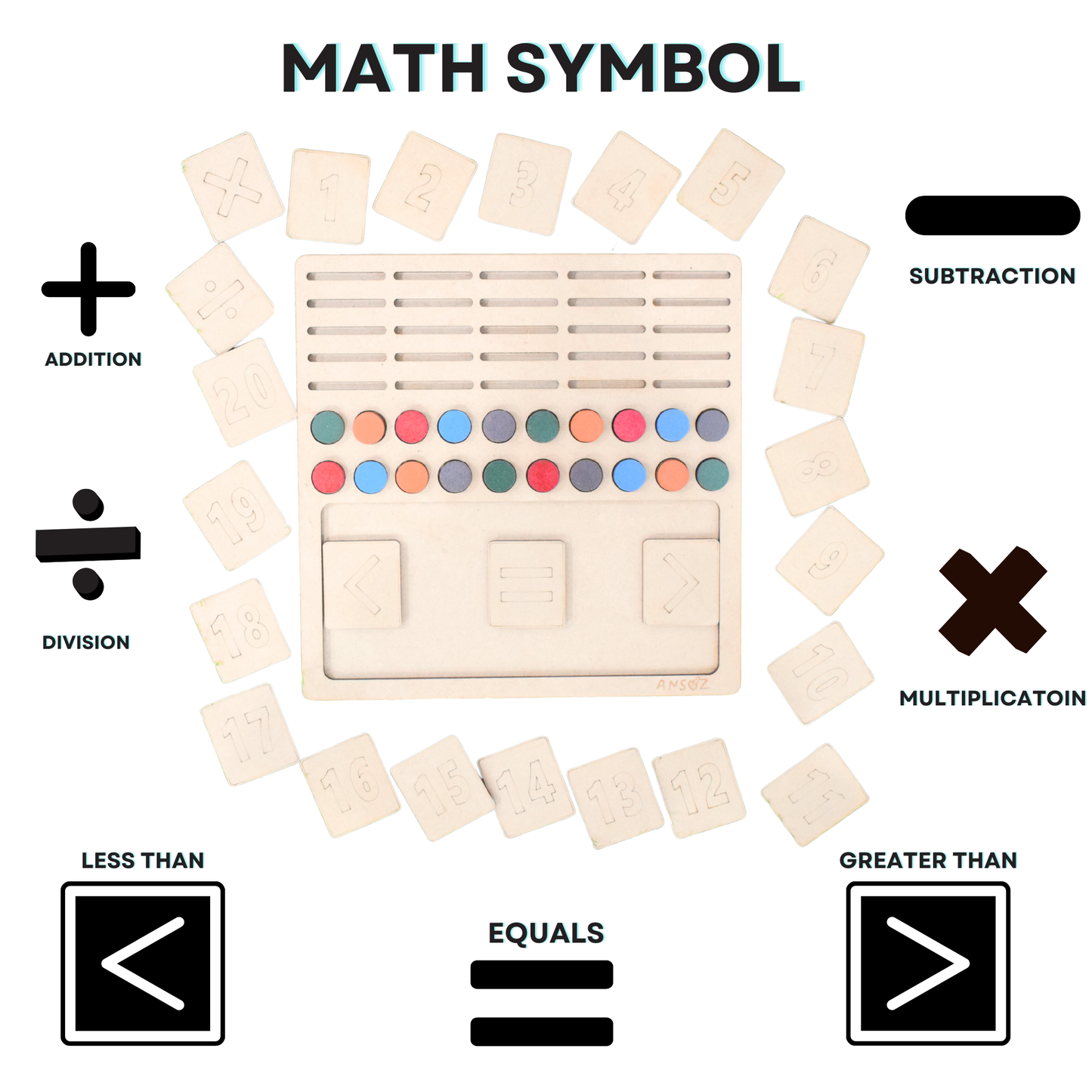 Math Puzzle Board