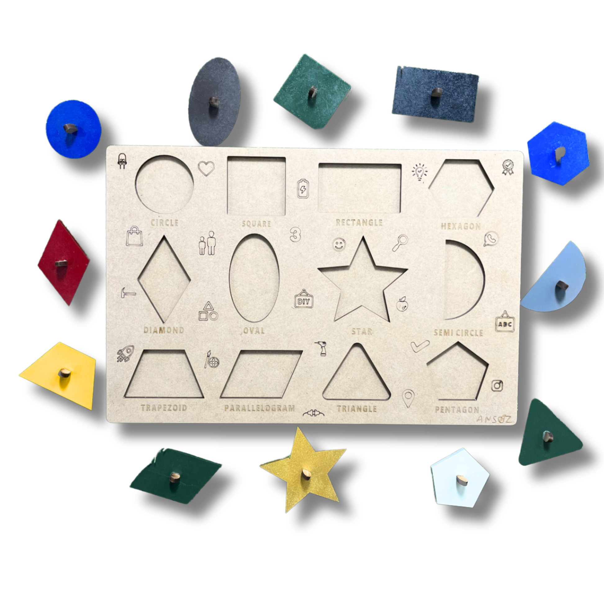 Shape Sorting Activity Kit