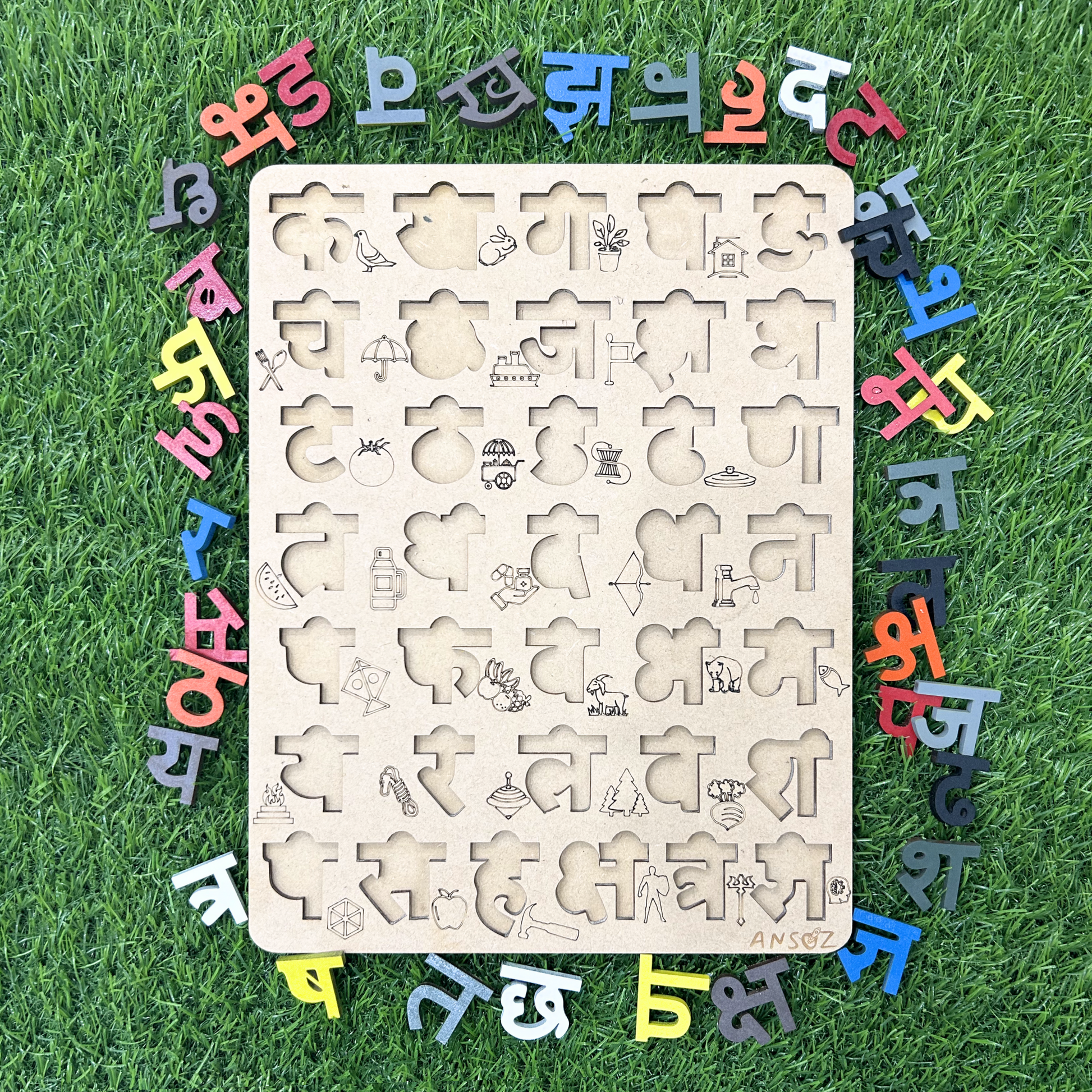 Educational Hindi Alphabet Toys