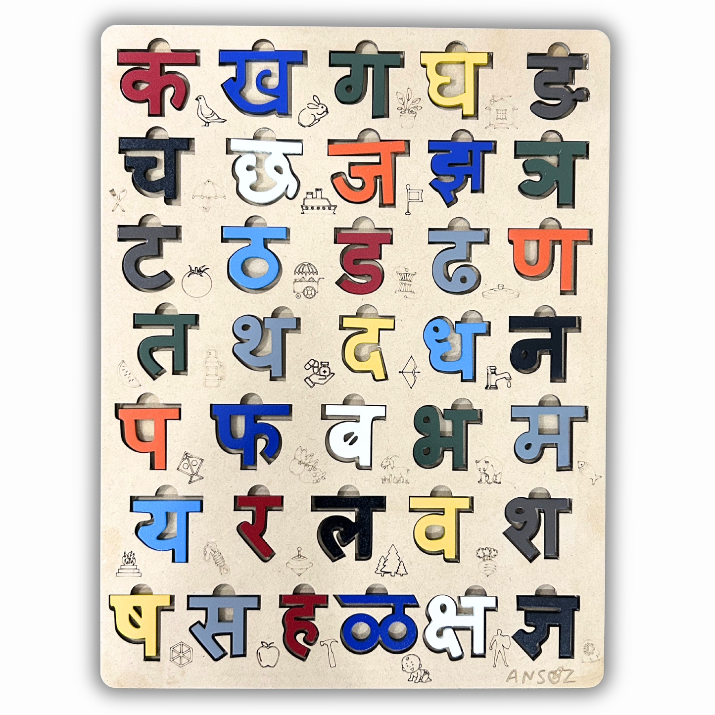 Introductory Marathi Alphabet Interactive Kit