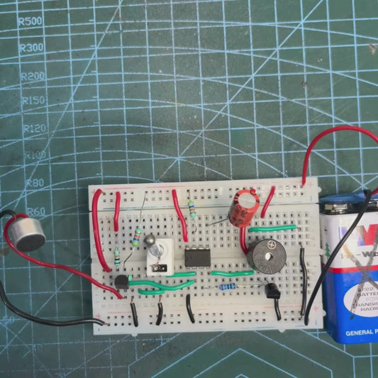 Burglar Alarm System DIY Electronic KIT | Ansoz™