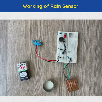 Rain Detector Alarm System  DIY Electronic KIT | Ansoz