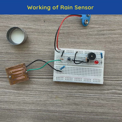 Rain Detector Alarm System  DIY Electronic KIT | Ansoz