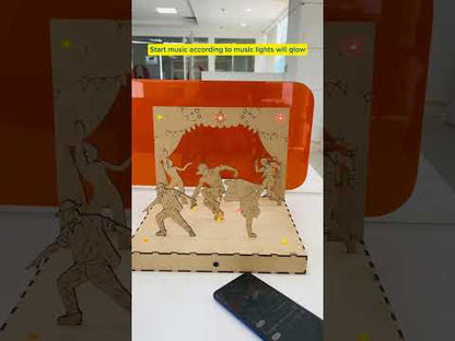 Musical Sound Sensing Glow Atutomation - Turn music beats into Sparkling Lights