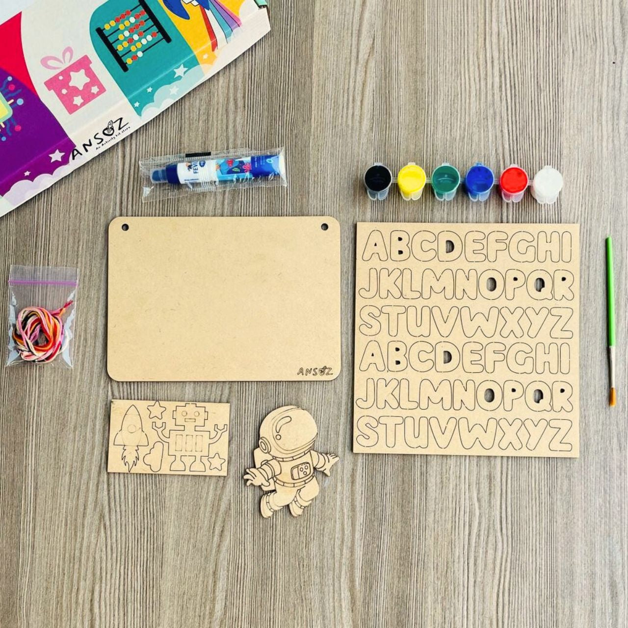 Personalized Wooden Name Plates - Fun DIY for Kids
