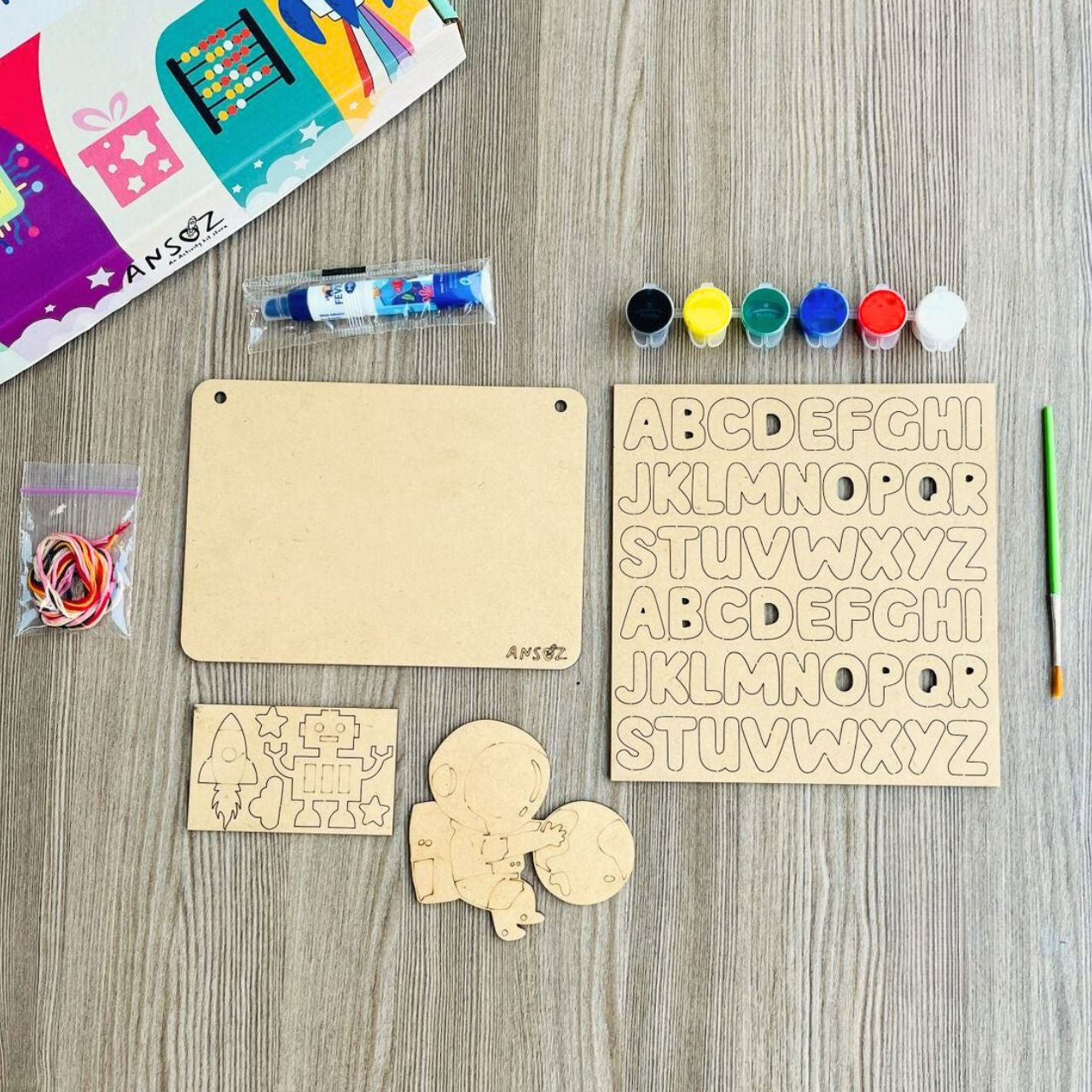 Personalized Wooden Name Plates - Fun DIY for Kids